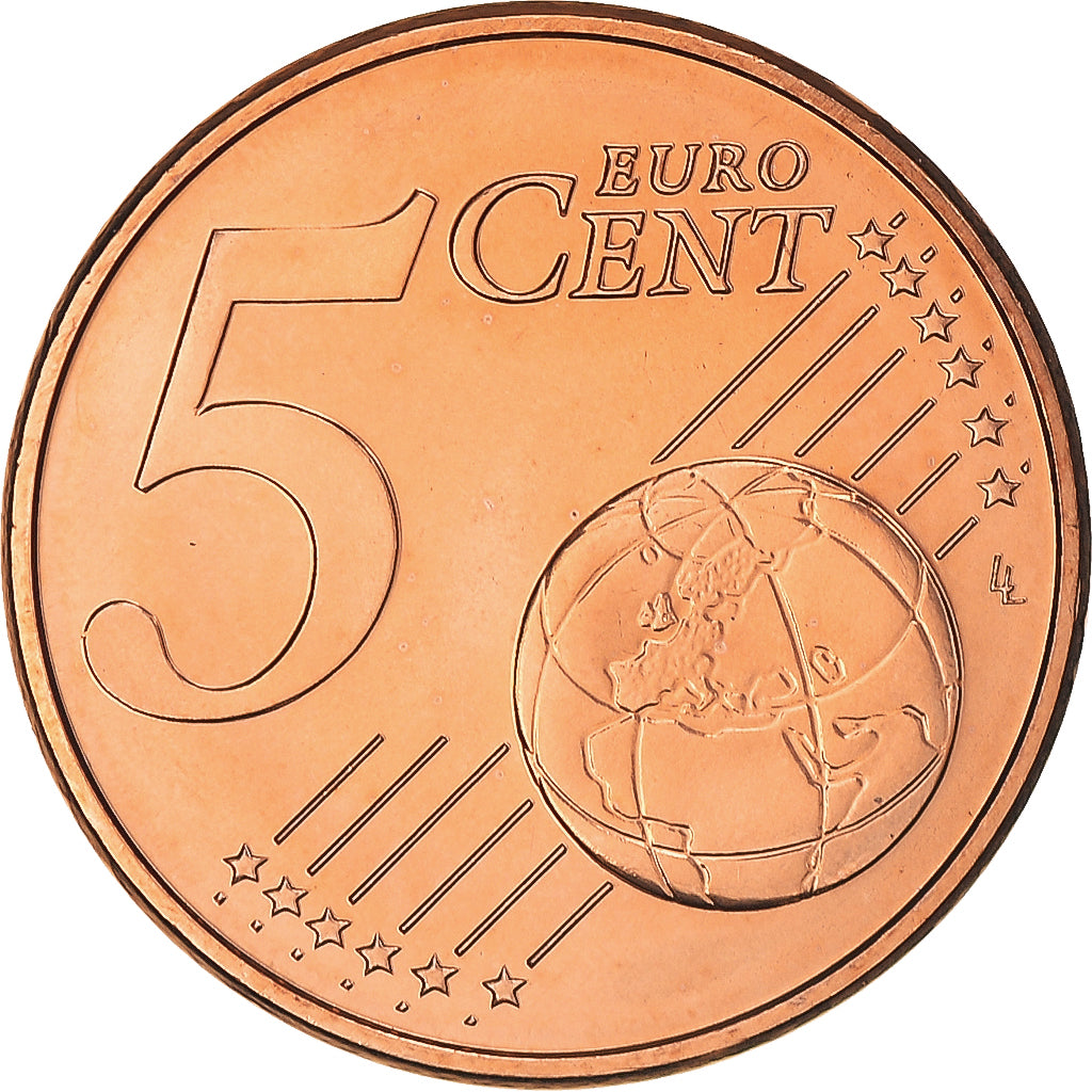 Malta, 5 Euro Cent, 2011, MS(65-70), Aço Cromado a Cobre