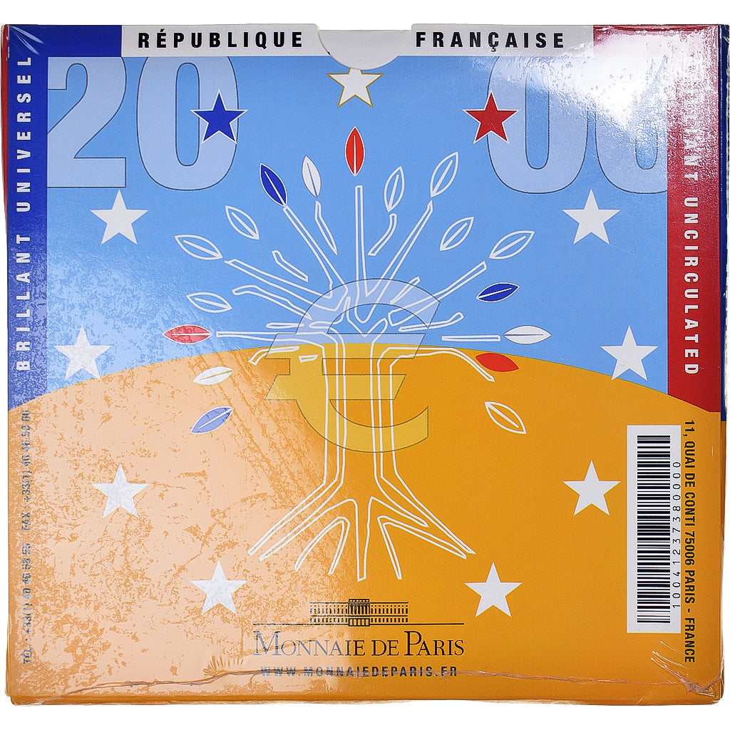 Francja, Monnaie de Paris, Euro-Set, 2006, BU, MS(65-70), ND