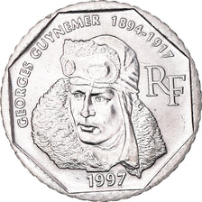 Monnaie, France, Guynemer, 2 Francs, 1997, SPL+, Nickel, Gadoury:550, KM:1187
