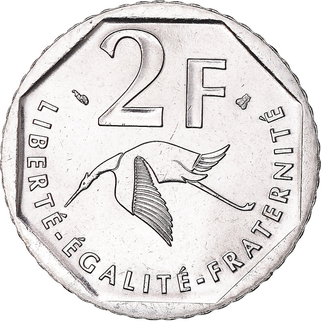 Monnaie, France, Guynemer, 2 Francs, 1997, SPL+, Nickel, Gadoury:550, KM:1187