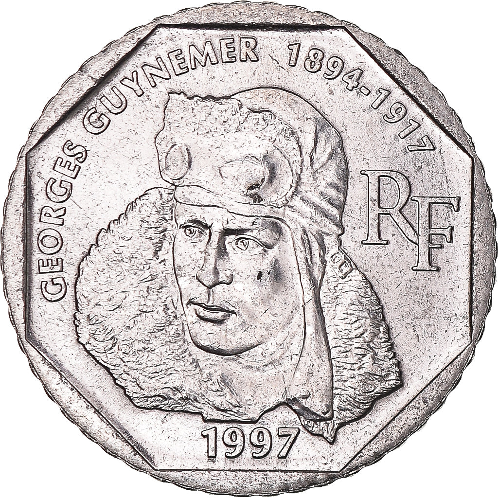 Monnaie, France, Guynemer, 2 Francs, 1997, SUP, Nickel, Gadoury:550, KM:1187