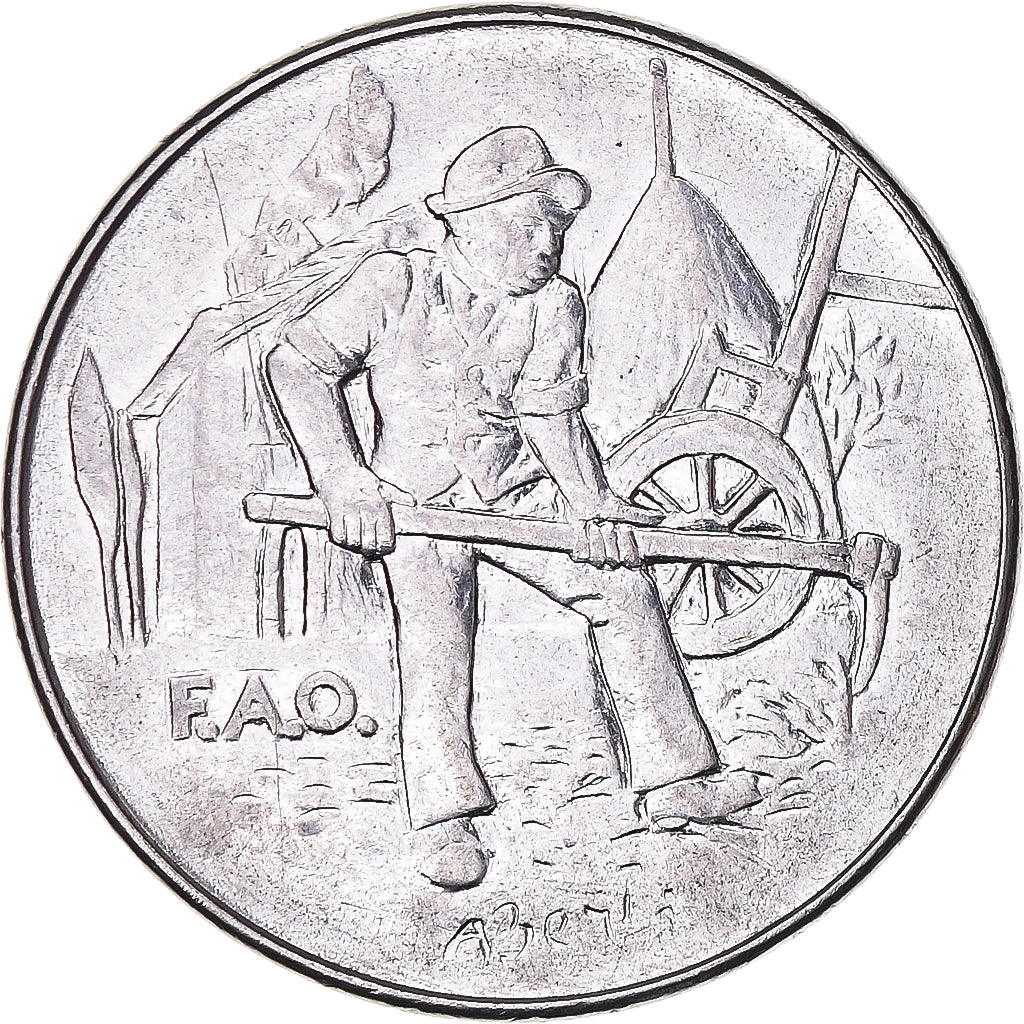 Munten, San Marino, 100 Lire, 1978, Rome, FAO, ZF, Staal, KM:82