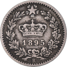 Coin, ITALIAN STATES, 20 Centesimi, 1895, Rome, EF(40-45), Copper-nickel