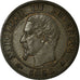 Monnaie, France, Napoleon III, Napoléon III, Centime, 1856, Bordeaux, SUP