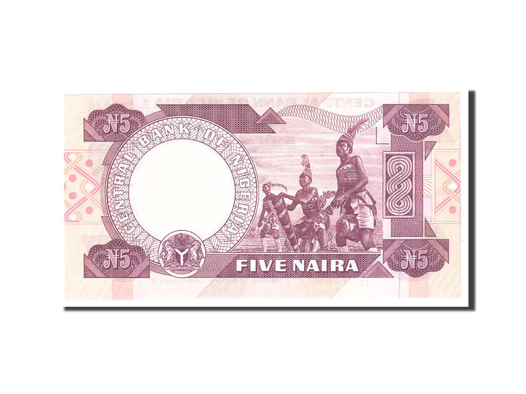 Banknote, Nigeria, 5 Naira, 2005, Undated, KM:24i, UNC(65-70)