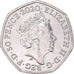 Coin, Great Britain, 50 Pence, 2020, BU, MS(63), Copper-nickel, KM:New