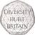 Moneta, Wielka Brytania, 50 Pence, 2020, 5th portrait; Diverse Britain, MS(63)