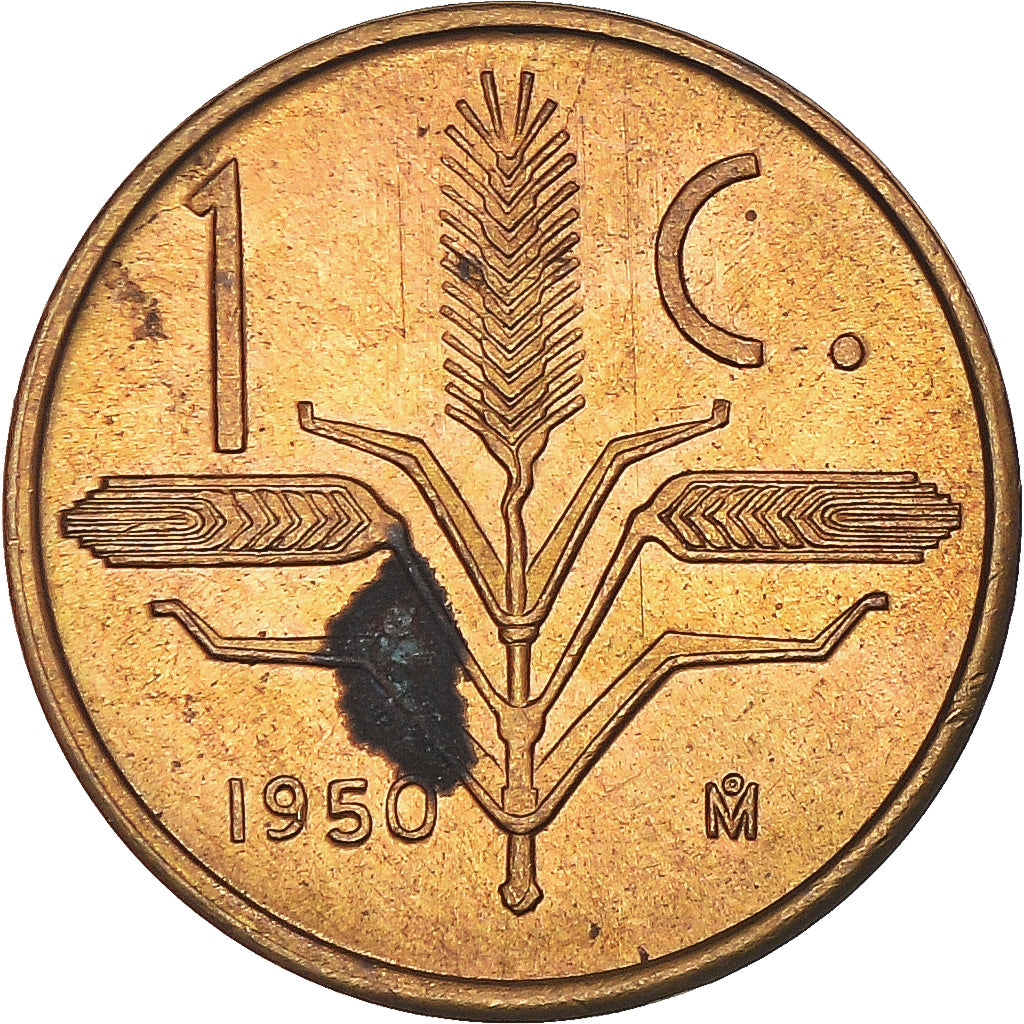 Coin, Mexico, Centavo, 1950, Mexico City, VF(20-25), Brass, KM:417