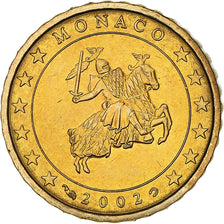 Monaco, 10 Euro Cent, 2002, Paris, STGL, Messing, KM:170