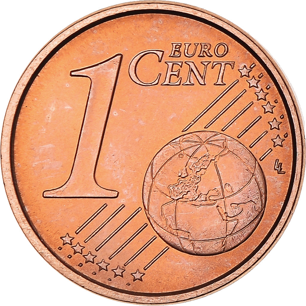 San Marino, Euro Cent, 2006, Rome, MBC+, Cobre chapado en acero, KM:440