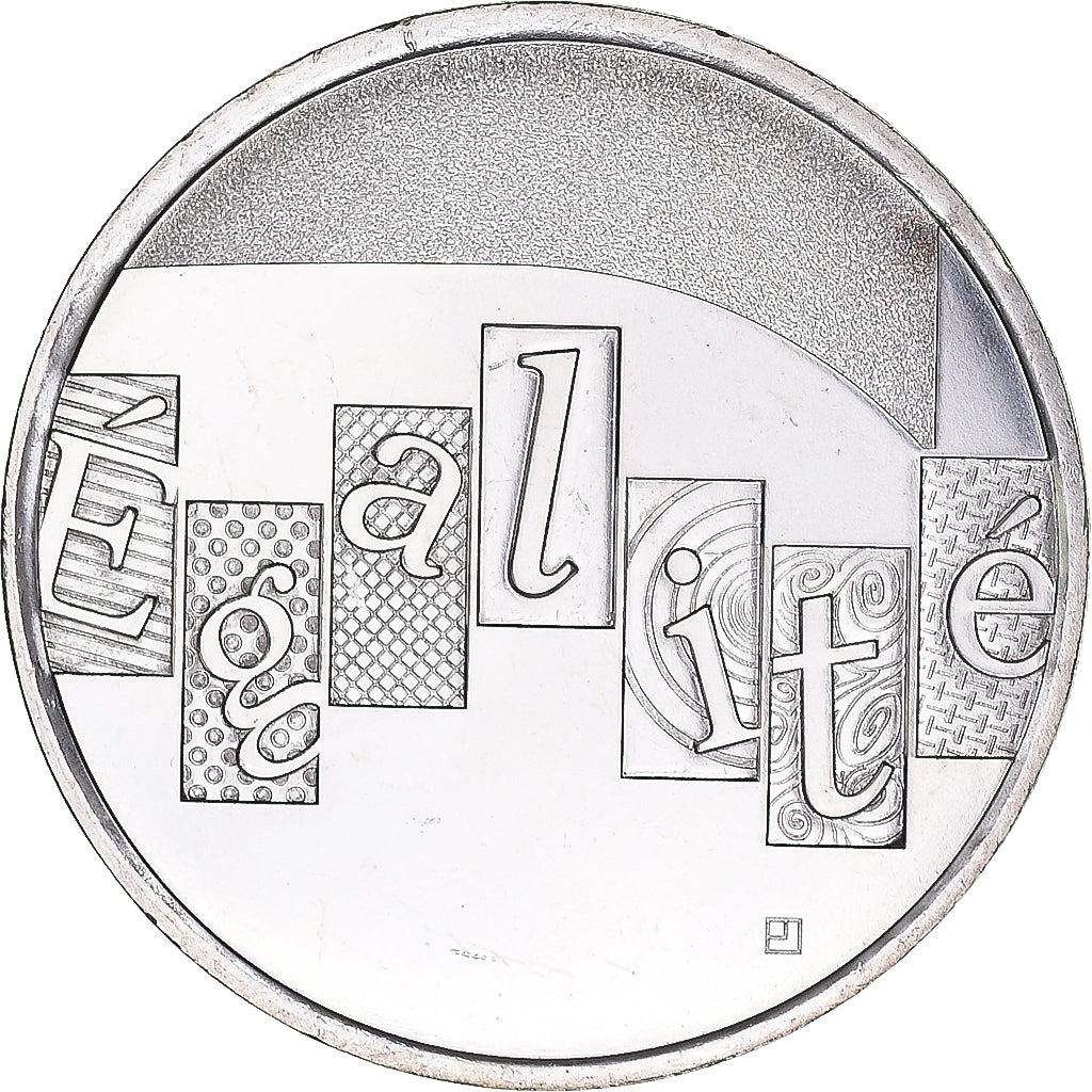 France, 5 Euro, 2013, Egalité, MS(63), Silver, Gadoury:EU646
