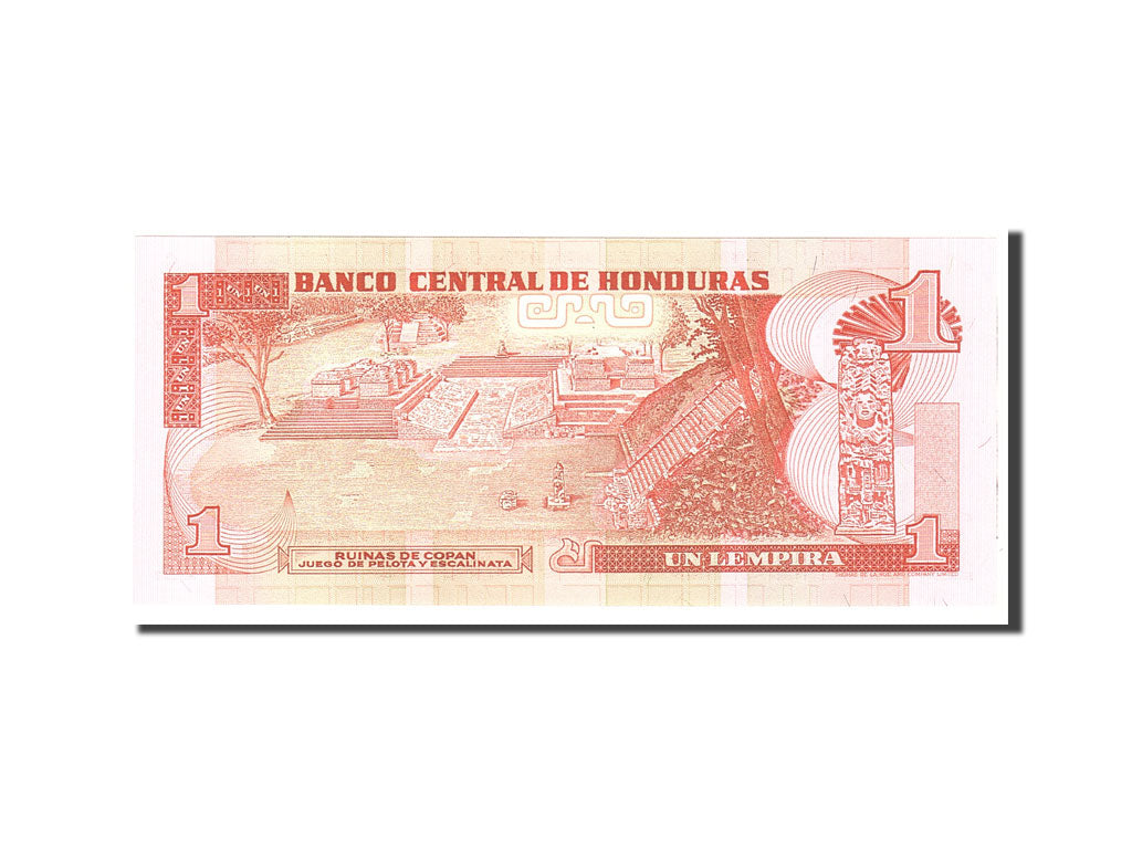 Banknote, Honduras, 1 Lempira, 1994, 1994-05-12, KM:76a, UNC(65-70)
