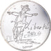 Francja, Sempé - Liberté, 10 Euro, 2014, MS(65-70), Srebro, Gadoury:EU717