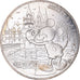 Francja, 10 Euro, Mickey un tour de Loire, 2018, MS(65-70), Srebro