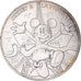 France, 10 Euro, 2018, Mickey aux pieds de la Dame de fer, MS(65-70), Silver