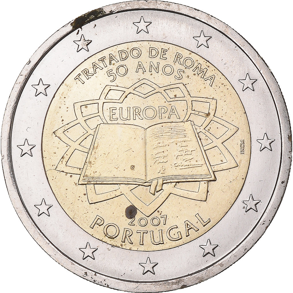 Portugal, 2 Euro, 2007, PR, Bi-Metallic, KM:771