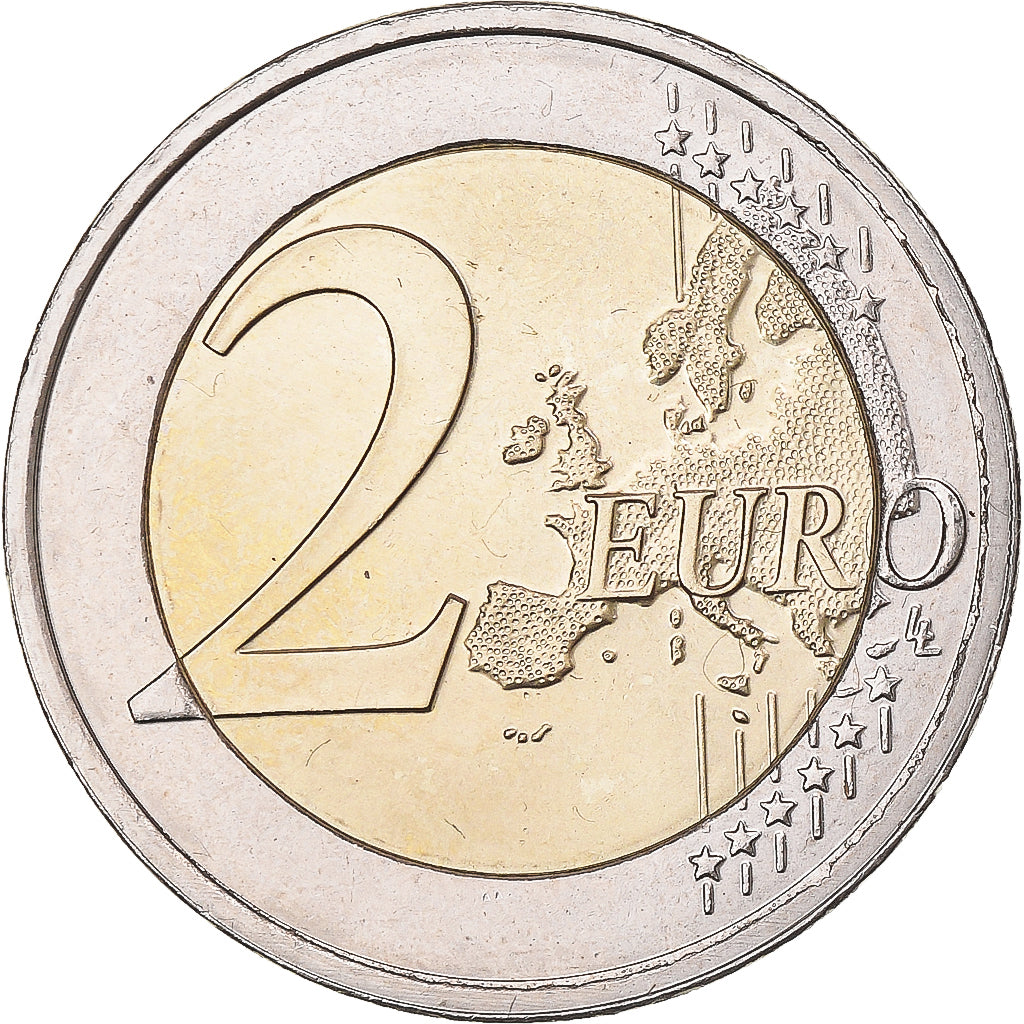 Luxemburg, 2 Euro, european monetary union 10 th anniversary, 2009, UNZ