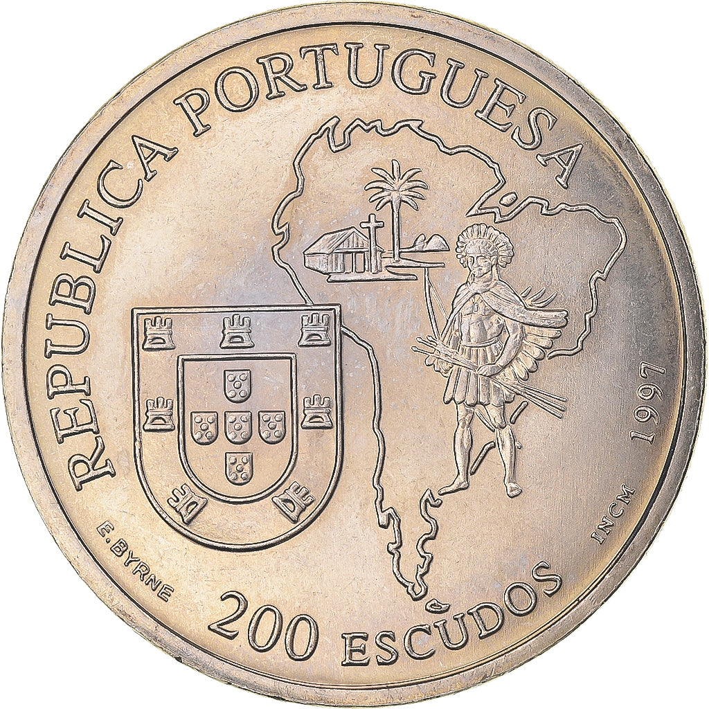 Munten, Portugal, 200 Escudos, 1997, UNC-, Cupro-nikkel, KM:699