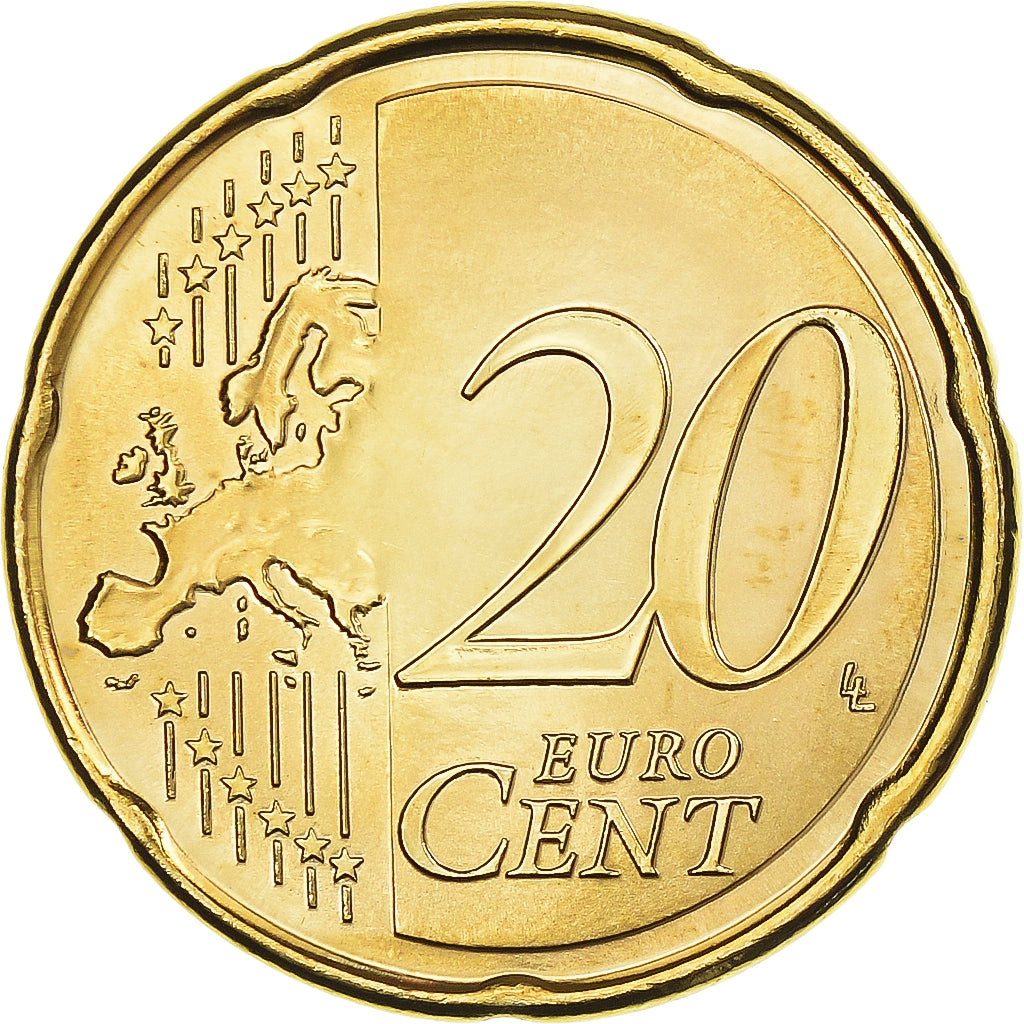 Francia, 20 Euro Cent, 2011, Paris, BU, FDC, Latón, Gadoury:5a, KM:1411