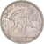 Coin, Luxembourg, Charlotte, Franc, 1935, EF(40-45), Nickel, KM:35