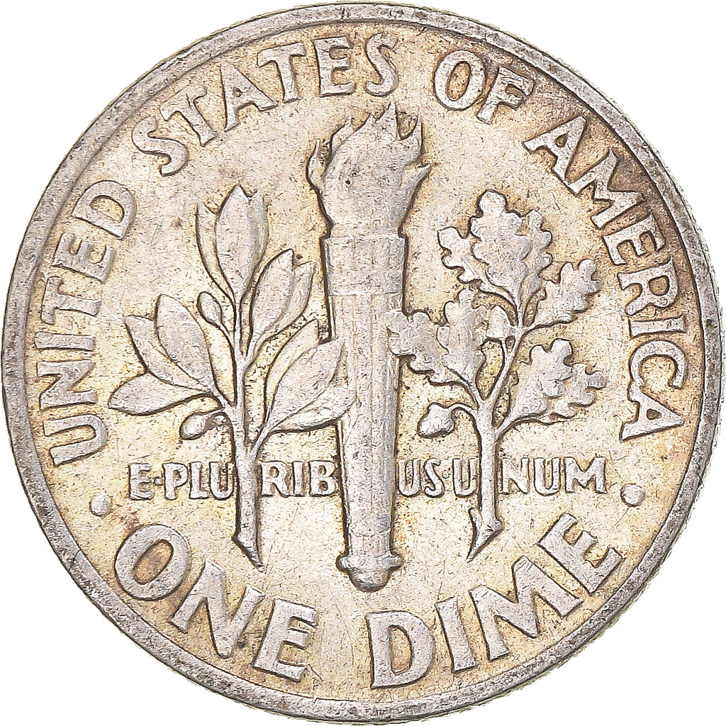 Coin, United States, Roosevelt Dime, Dime, 1964, U.S. Mint, Philadelphia