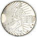 France, 10 Euro, 2009, Semeuse, MS(63), Silver