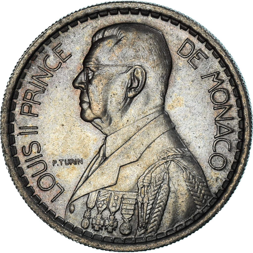 Monnaie, Monaco, 10 Francs, 1946, TTB+, Cupro-nickel, Gadoury:MC136, KM:123