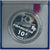 Moneda, Francia, Coupe du Monde 1998, 10 Francs, 1998, Paris, BE, FDC, Plata