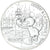 France, 10 Euro, Mickey un tour de Loire, 2018, MS(65-70), Silver