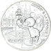 France, 10 Euro, Mickey un tour de Loire, 2018, MS(65-70), Silver