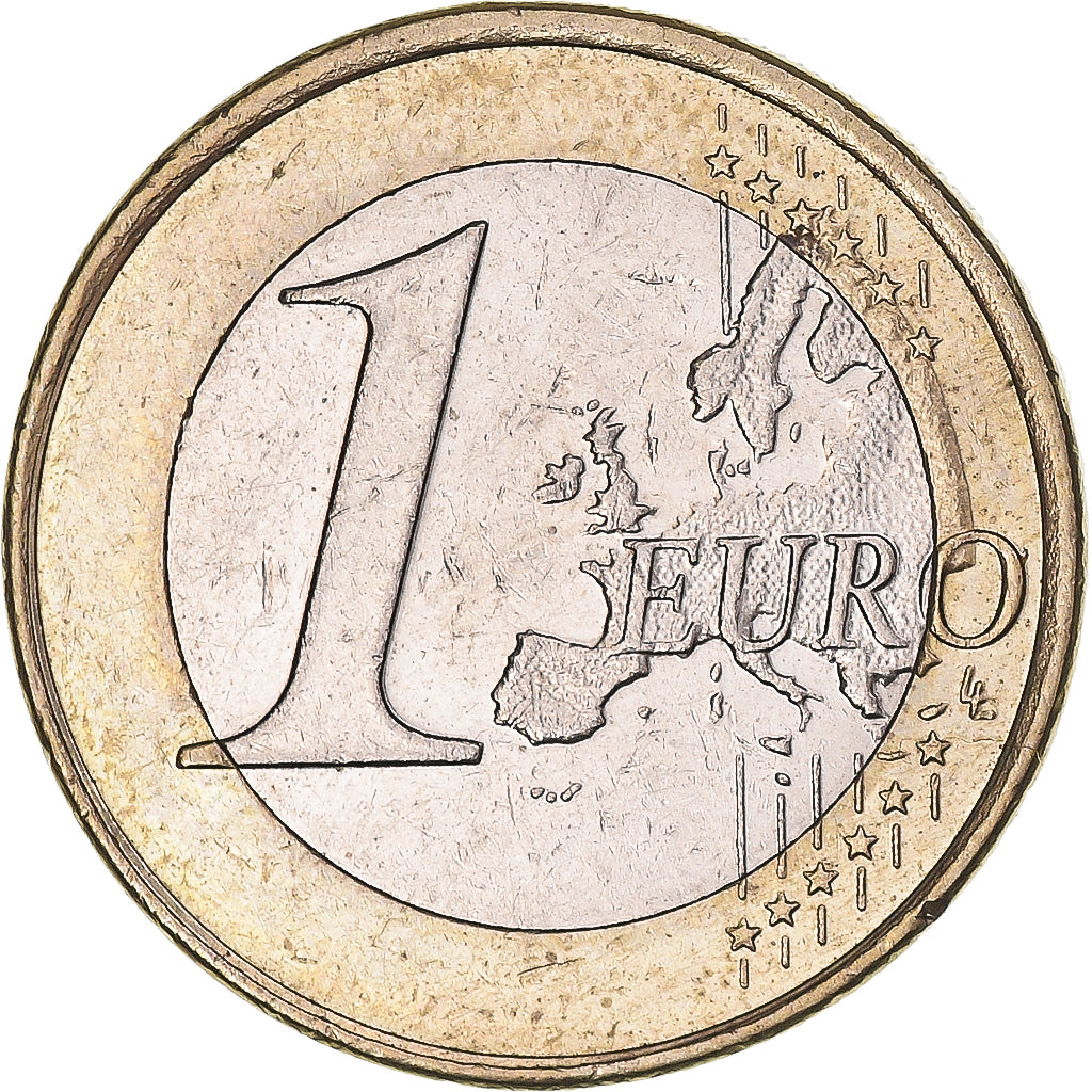 Slovenia, Euro, 2007, Primoz Trubar, VF(30-35), Bi-Metallic