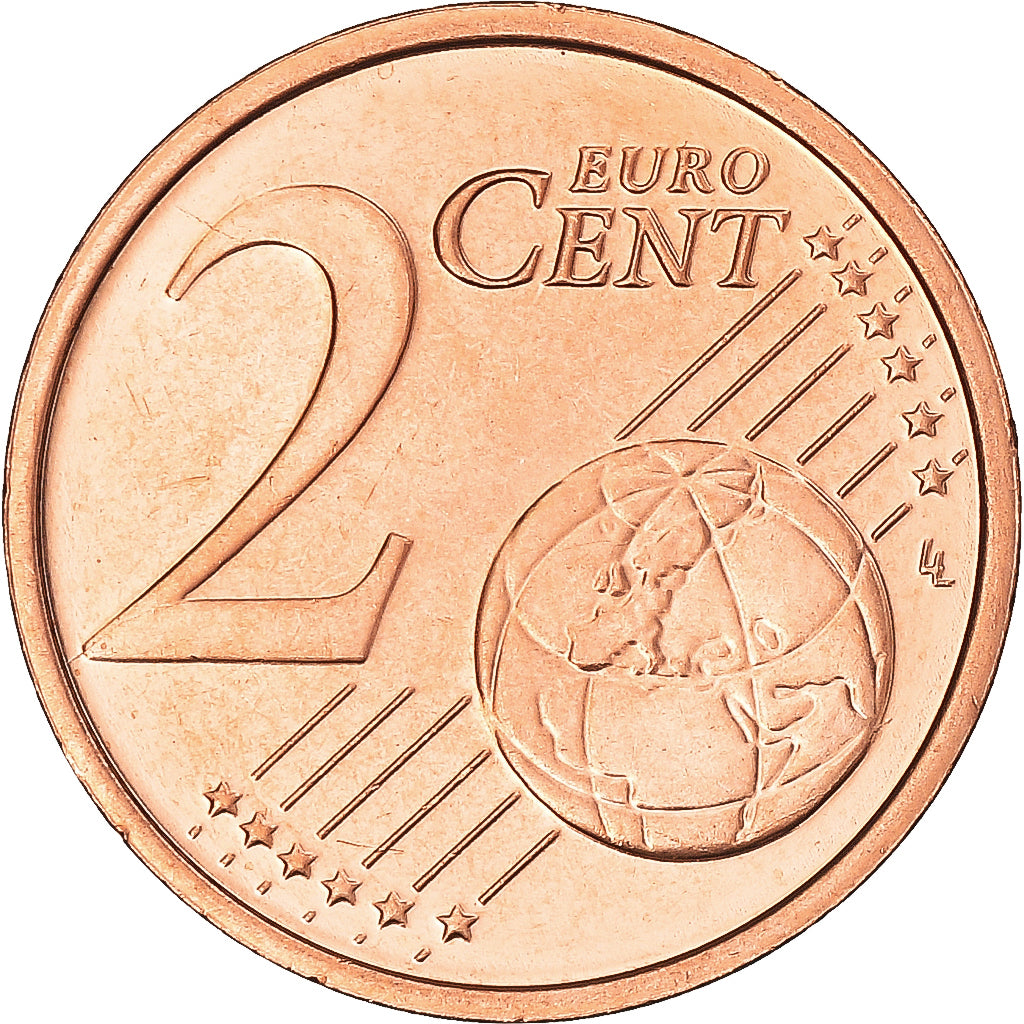 REPÚBLICA DE IRLANDA, 2 Euro Cent, 2005, Sandyford, BU, FDC, Cobre chapado en