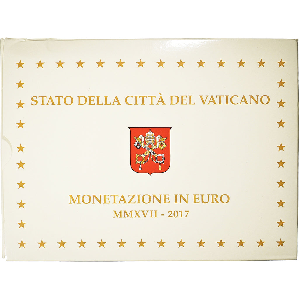 Vatican, Francis, Set 1 ct. - 20 Euro, Proof, 2017, Rome, MS(65-70)