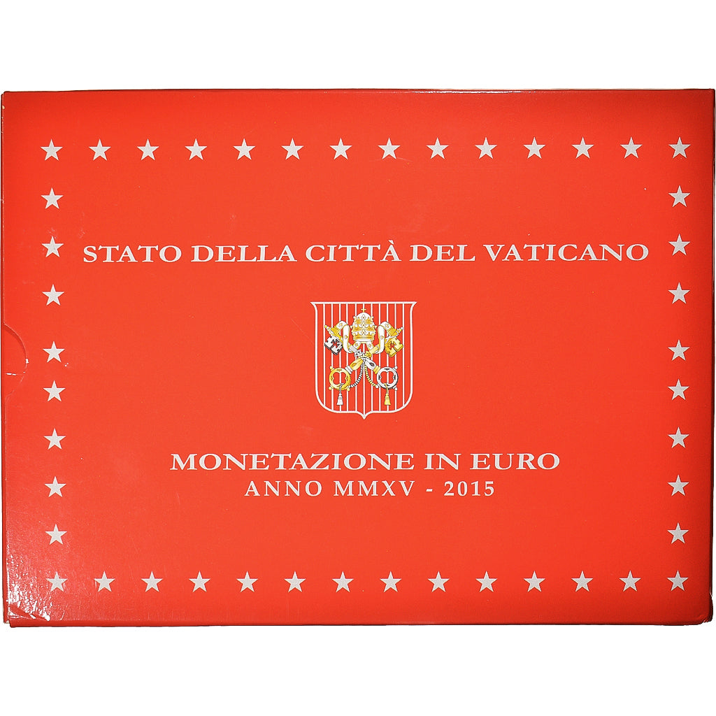 CIUDAD DEL VATICANO, Pope Francis I, Set 1 ct. - 20 Euro, Prueba, 2015, Rome
