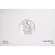 France, Monnaie de Paris, 50 Euro, La Marseillaise, 2019, FDC, FDC, Argent