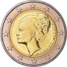 Monaco, Albert II, 2 Euro, Grace Kelly, 2007, MDP, Bi-Metallic, VZ+, KM:186