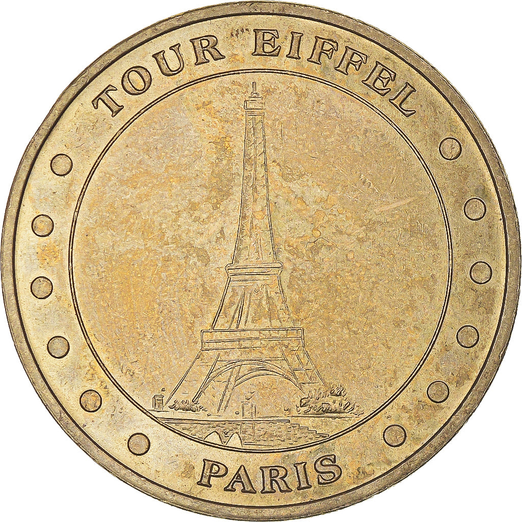Frankreich, betaalpenning, 2004, Tour Eiffel n°2, SS, Cupro-aluminium-nickel