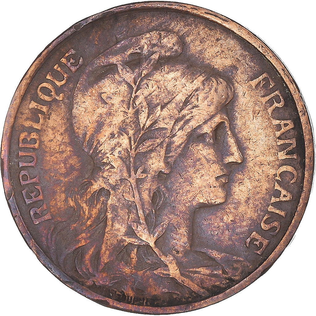 Coin, France, Dupuis, 5 Centimes, 1912, Paris, VF(20-25), Bronze, KM:842