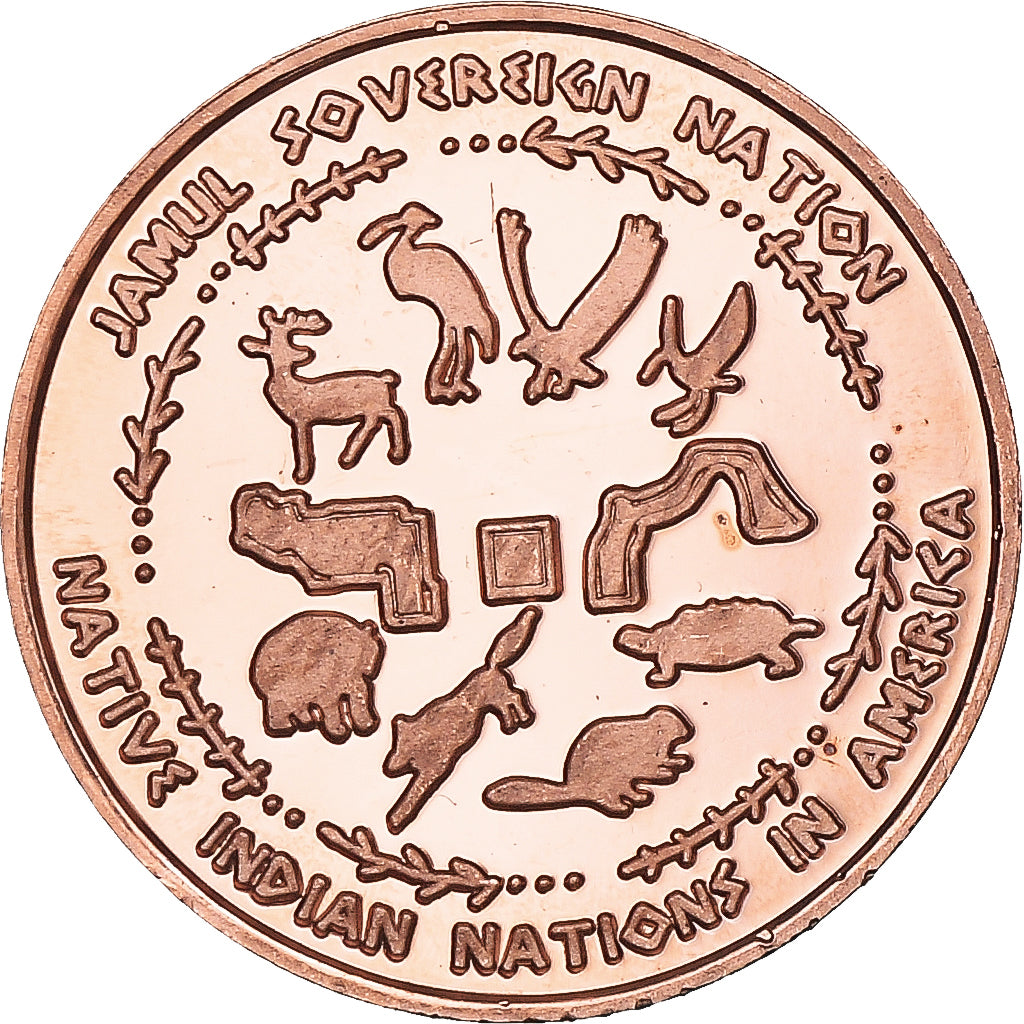 Moeda, Estados Unidos da América, Cent, 2023, Tribus des Amérindiens.Seneca