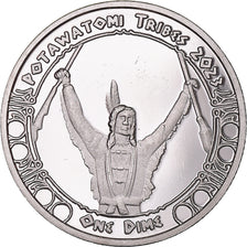 Munten, Verenigde Staten, Dime, 2023, Tribus des Amérindiens. Potawatomi