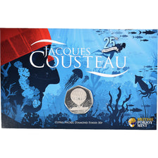 Münze, British Antarctic Territory, 50 Pence, 2022, Pobjoy Mint, Jacques-Yves