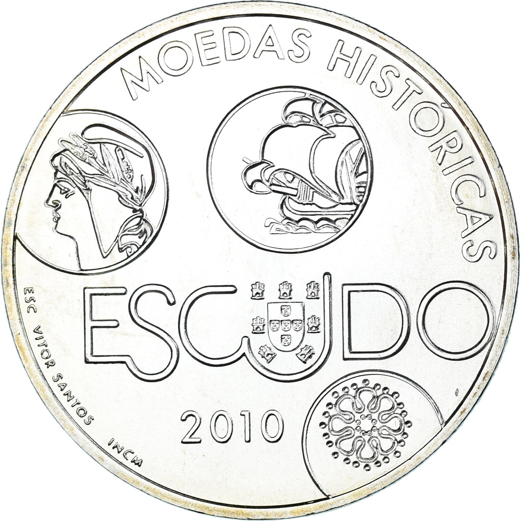 Portugal, 10 Euro, 2010, Lisbon, FDC, Plata, KM:803