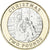 Coin, Gibraltar, 2 Pounds, 2022, Christmas, MS(63), Bi-Metallic