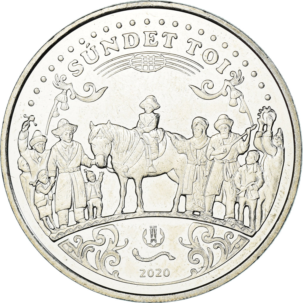 Moeda, Cazaquistão, 100 Tenge, 2020, Kazakhstan Mint, Sündet toi -