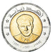 Monnaie, Algérie, 200 Dinars, 2020-2021, Ahmed Zabana., SPL, Bimétallique