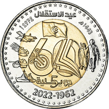Coin, Algeria, 200 Dinars, 2022, Indépendance., MS(63), Bi-Metallic