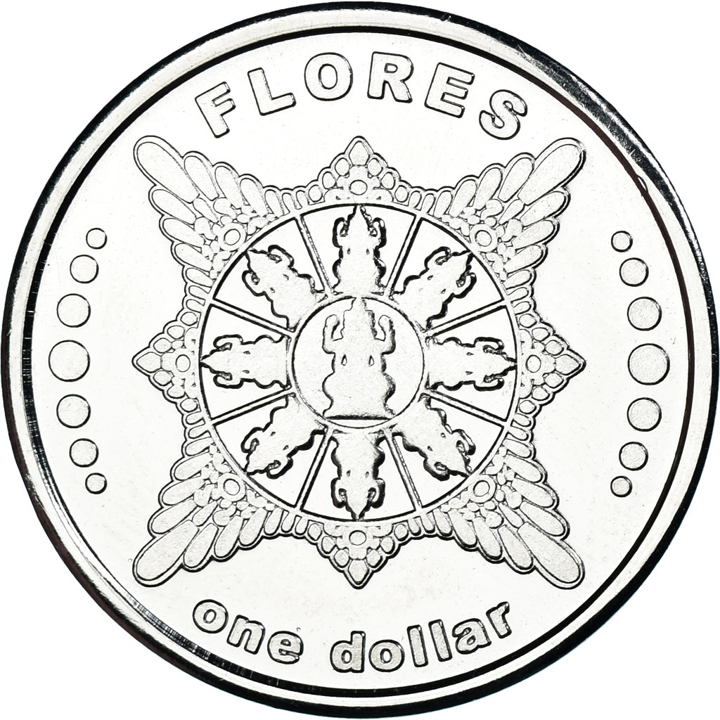 Münze, Indonesien, Dollar, 2023, Viktory., UNZ, Cupronickel