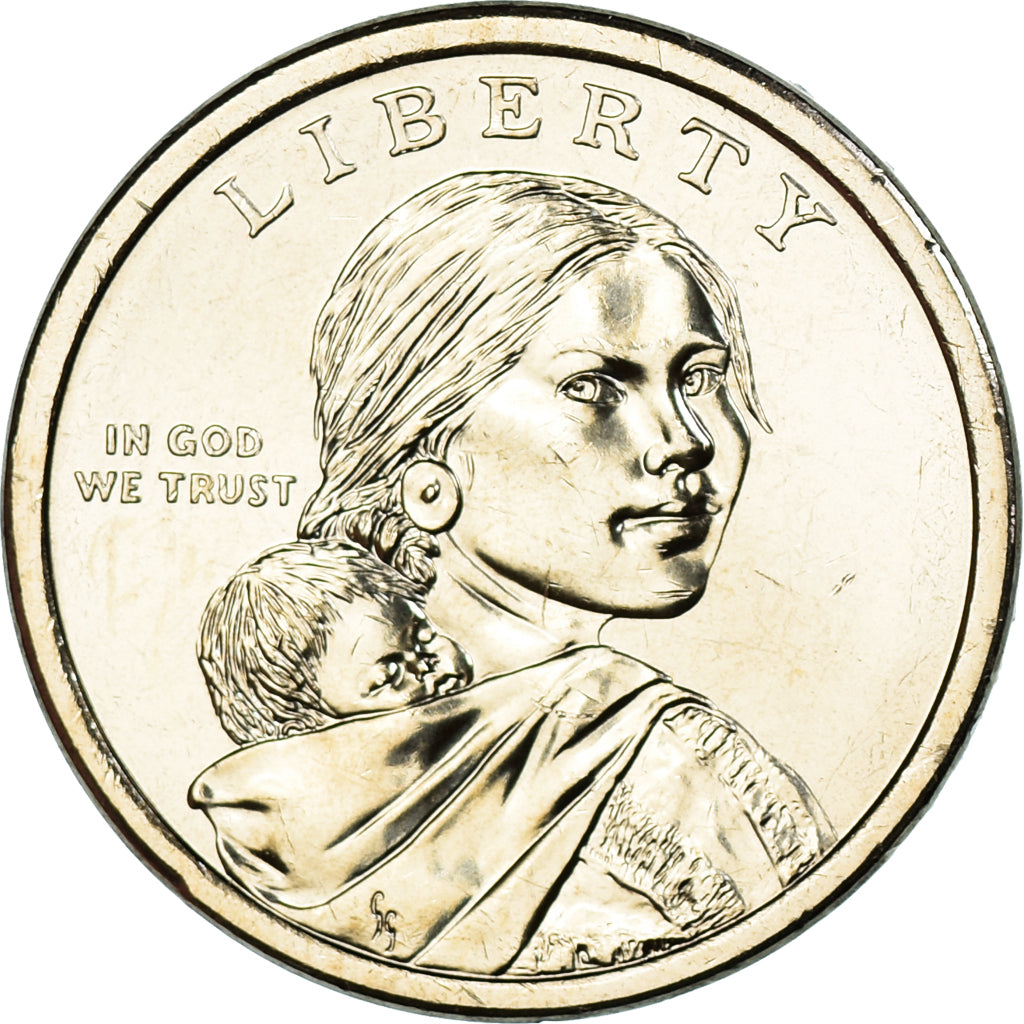 Moeda, Estados Unidos da América, Dollar, 2023, Philadelphia, Native American