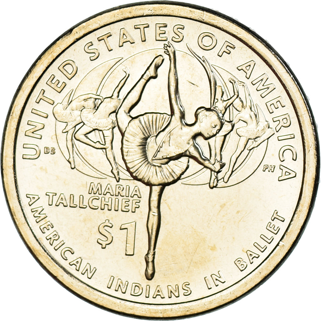 Moeda, Estados Unidos da América, Dollar, 2023, Philadelphia, Native American