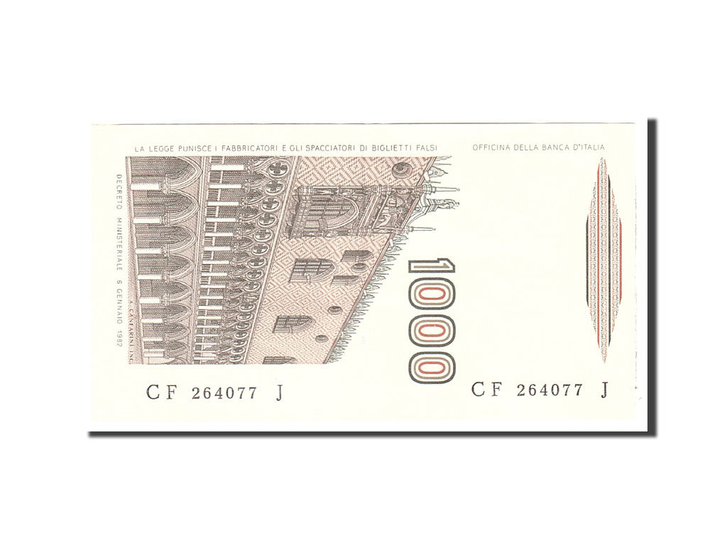 Banconote, Italia, 1000 Lire, 1982, KM:109b, 1982-01-06, SPL-